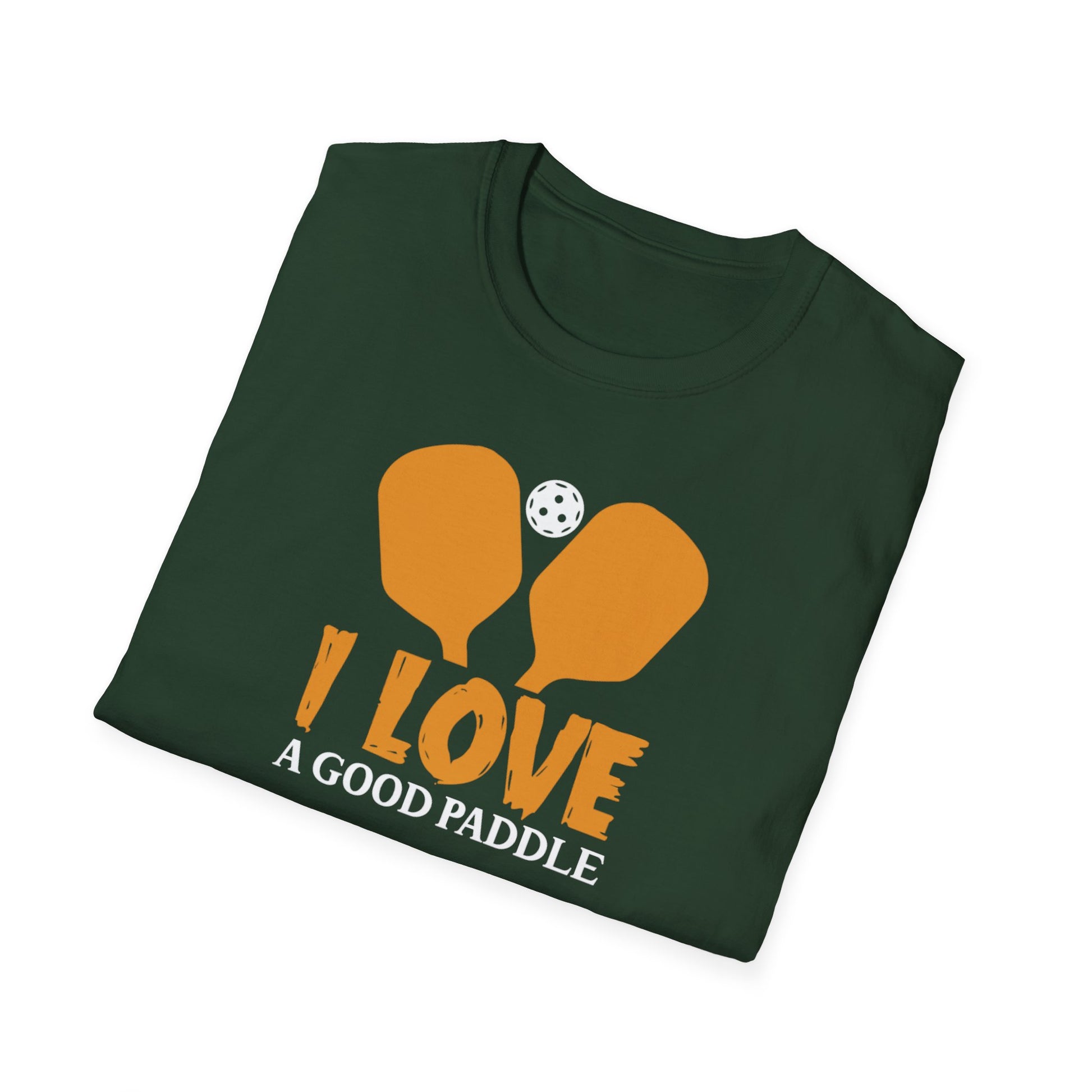 Men's Playful Pickleball T-shirt - I Love a Good Paddle