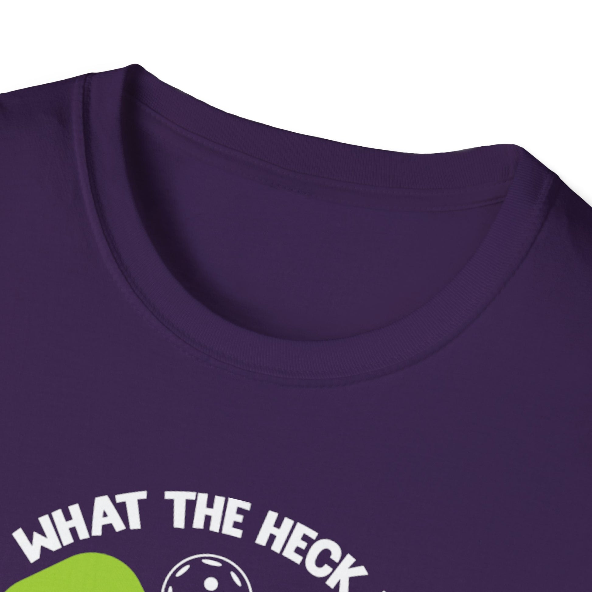 Women's Funny Pickleball T-shirt - What the Heck Is Pickleball?