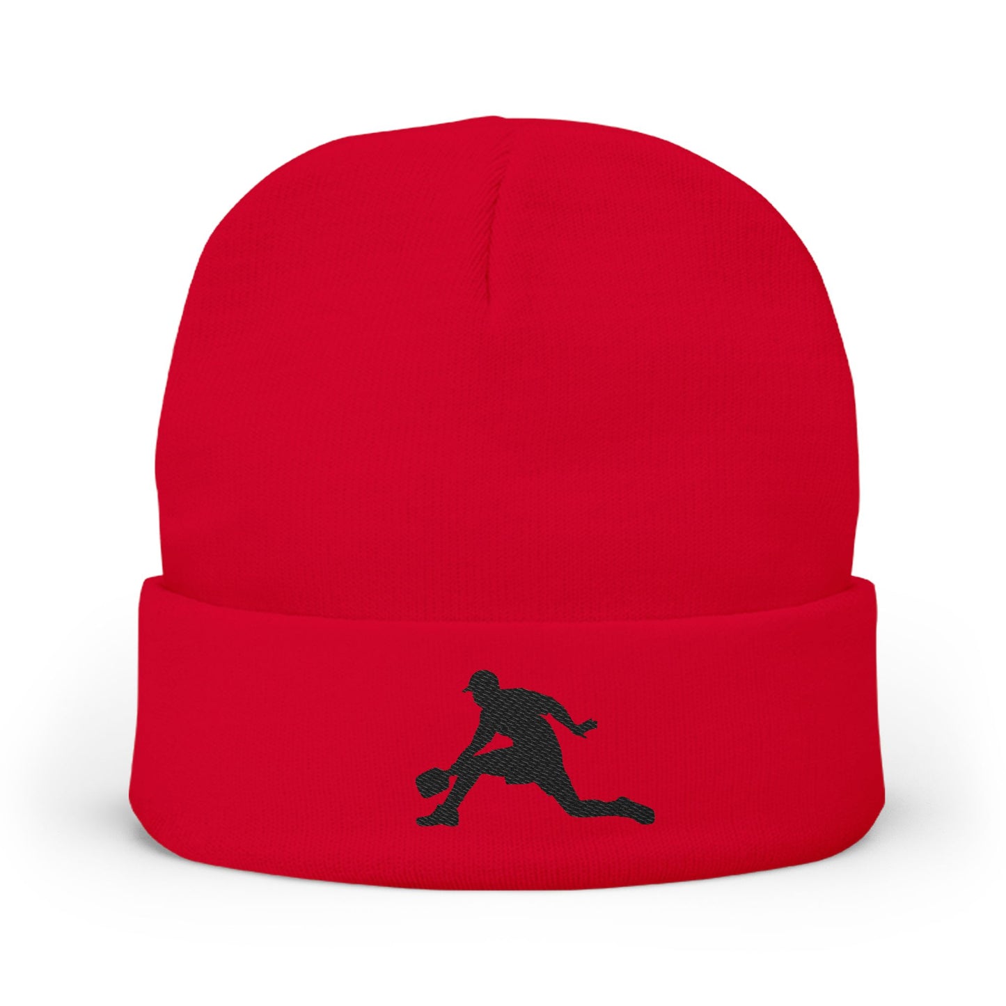 Pickleball Stylish Beanie - Pickleball Player Red
