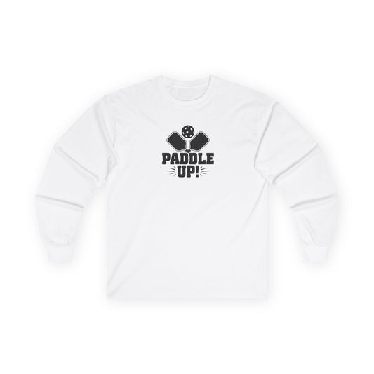 Women's Unique Pickleball Long Sleeves top - Paddle Up