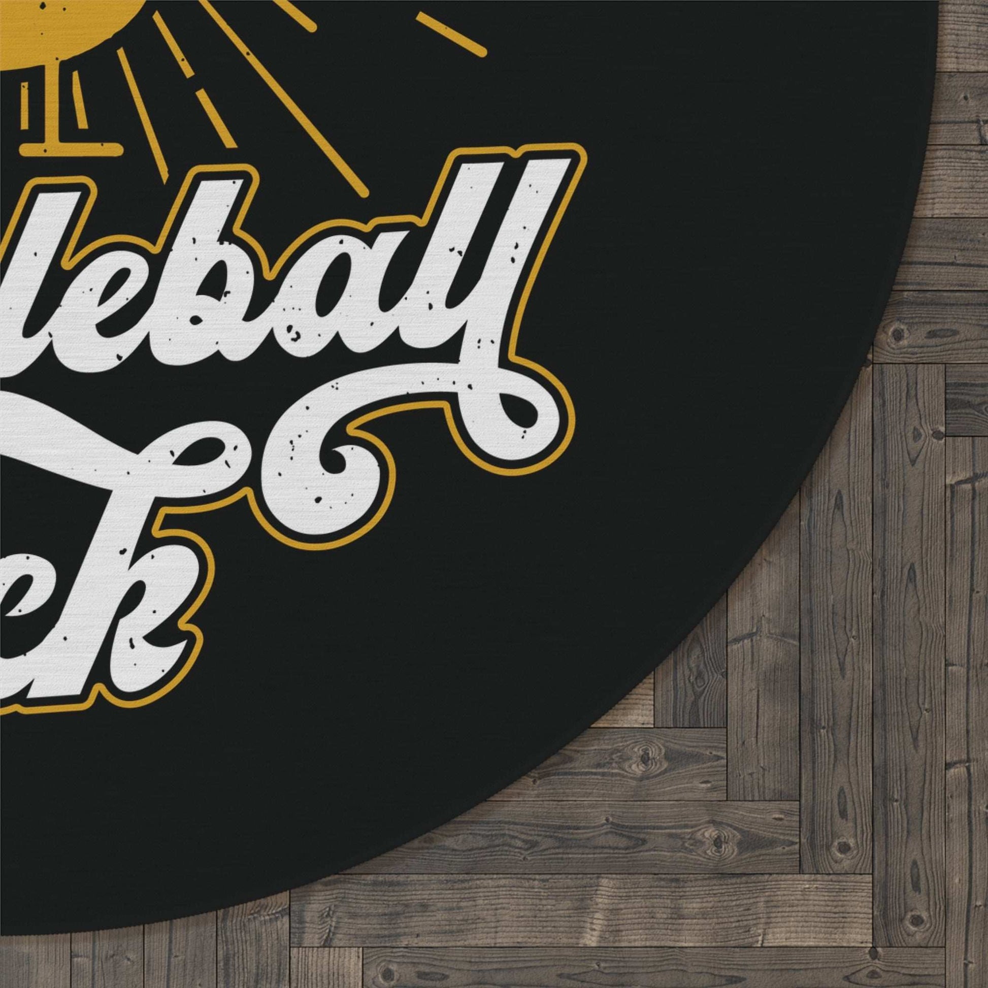 Pickleball Creative Round Rug - Pickleball Chick