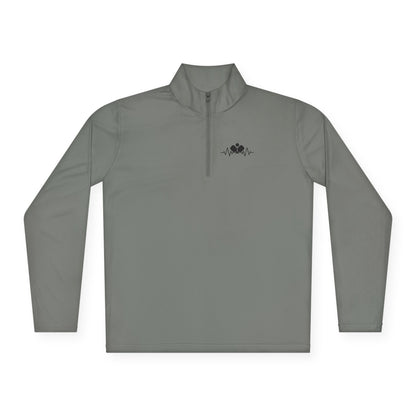 Women's Lightweight Pickleball Pullover - Pickleball Pulse Gray