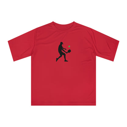 Men's Durable Pickleball T-shirt - Pickleball Player Red