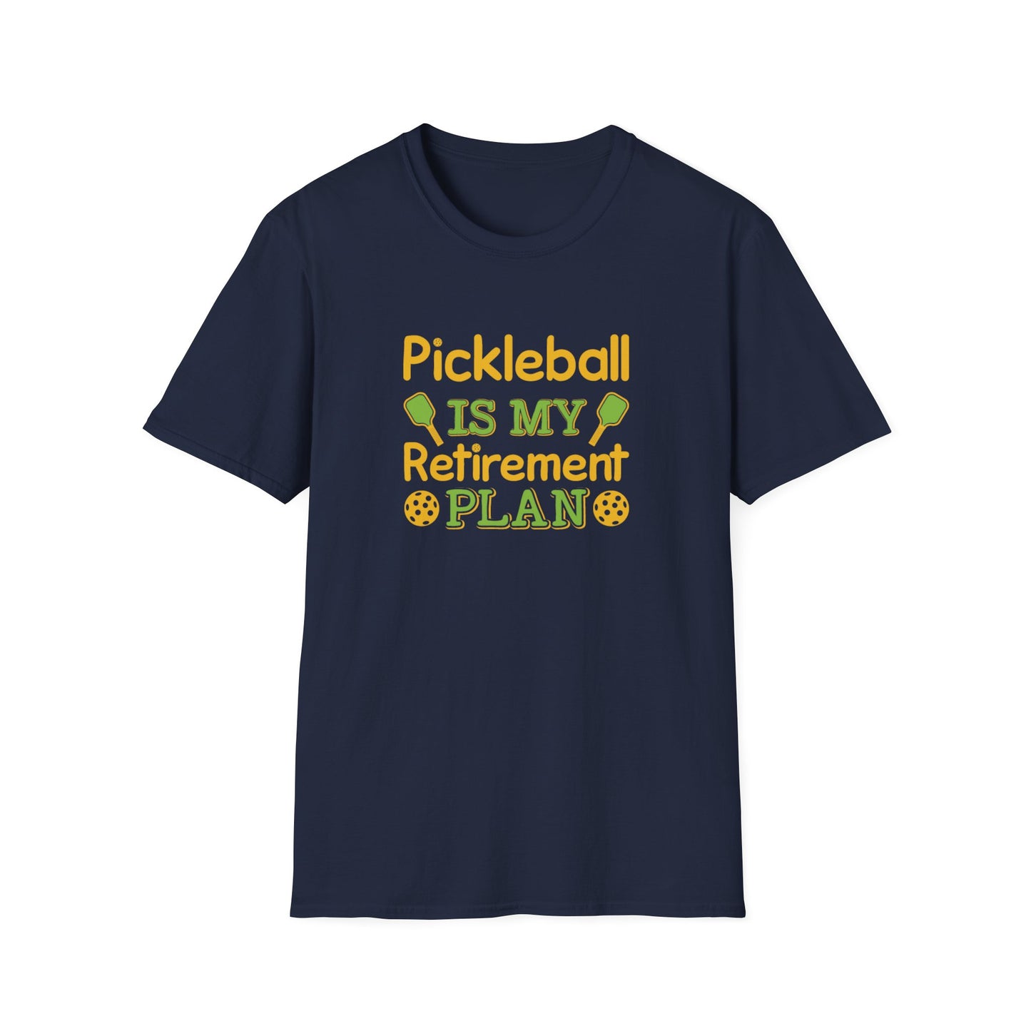Women's Playful Pickleball T-shirt - Pickleball Is My Retirement Plan