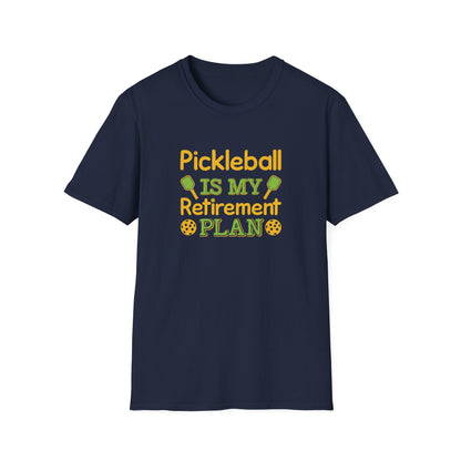 Women's Playful Pickleball T-shirt - Pickleball Is My Retirement Plan