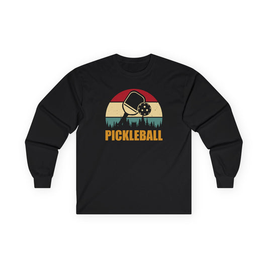 Women's Stylish Pickleball Long Sleeves top - Pickleball Retro