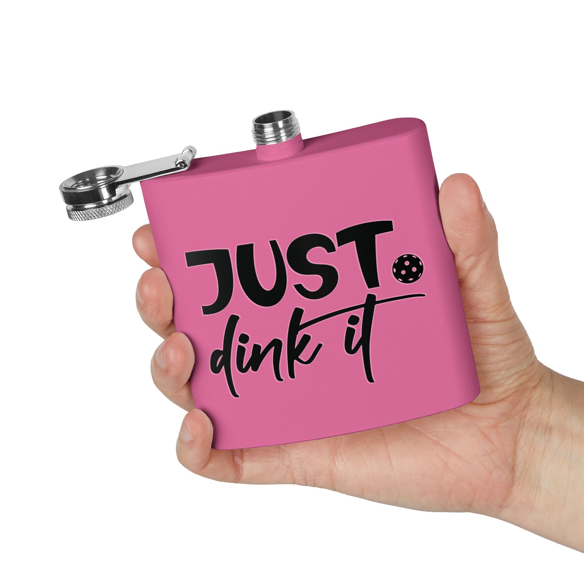 Pickleball Practical Flask - Just Dink It