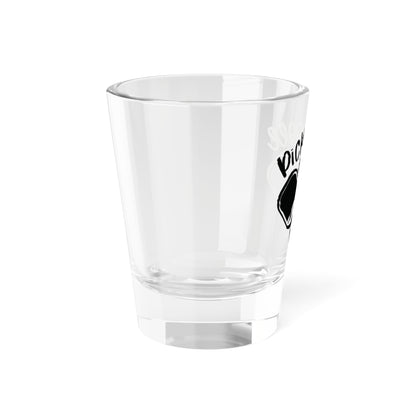 Pickleball Cute Shot Glass - Paddles and Ball