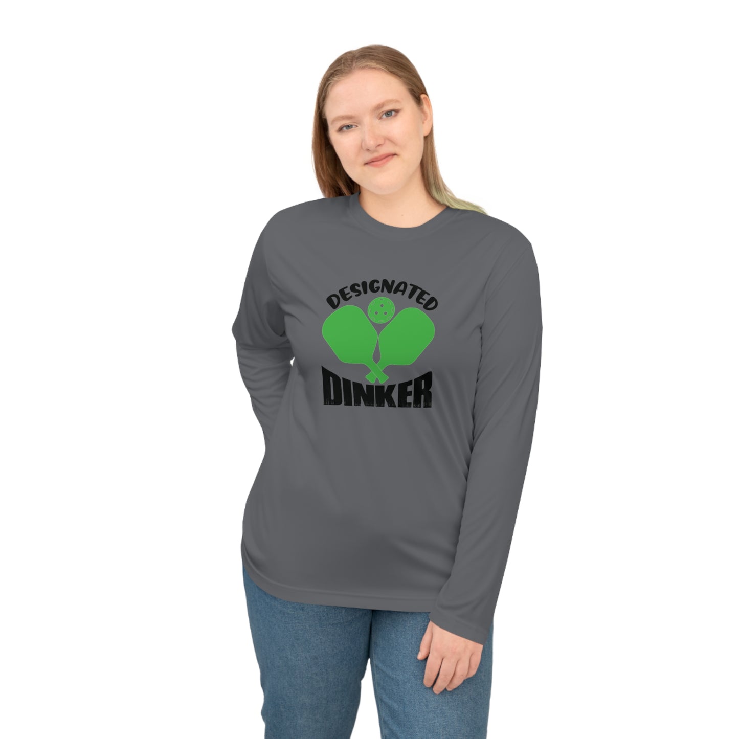 Women's Quirky Pickleball Long Sleeves top - Designated Dinker