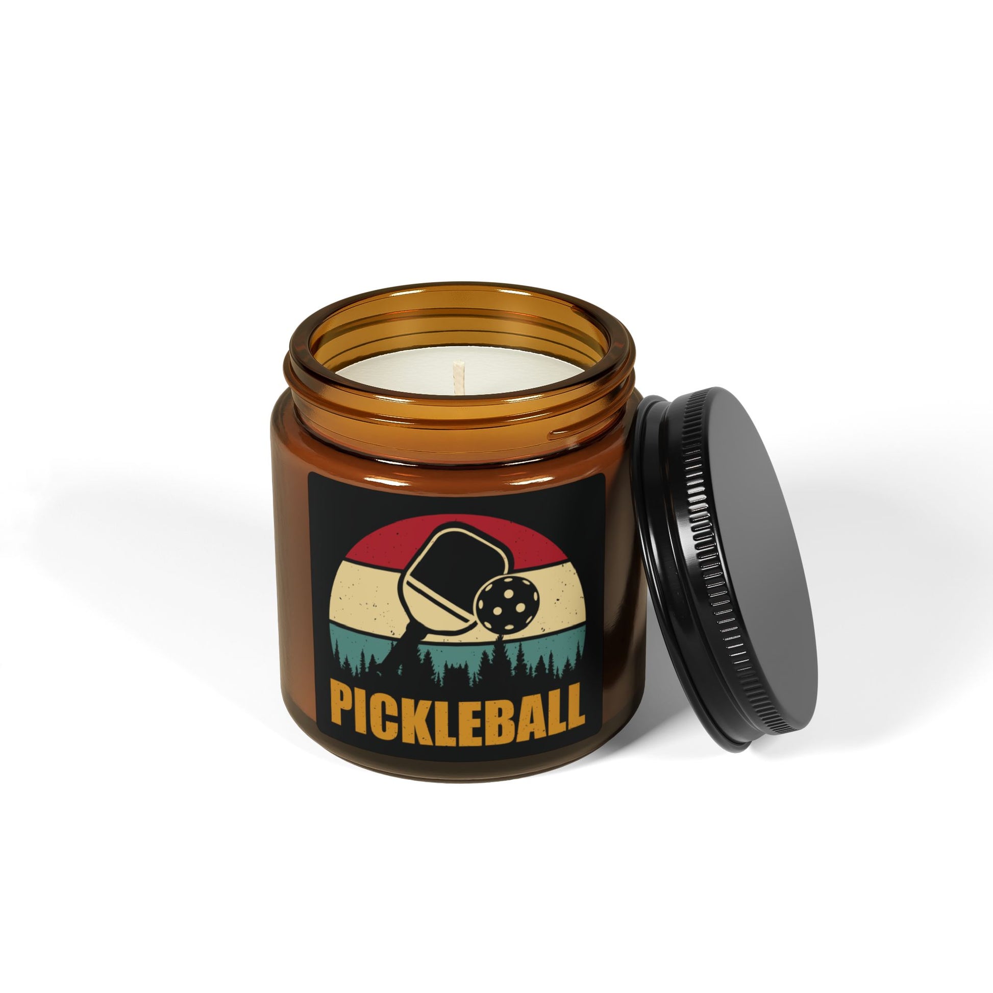 Pickleball Delightful Candle - Pickleball Retro