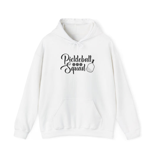Women's Stylish Pickleball Hoodie - Pickleball Squad White