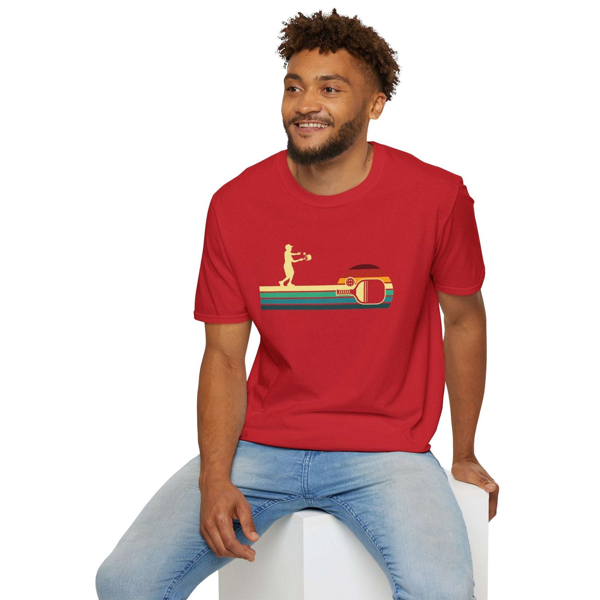 Men's Funny Pickleball T-Shirt - Pickleball Retro