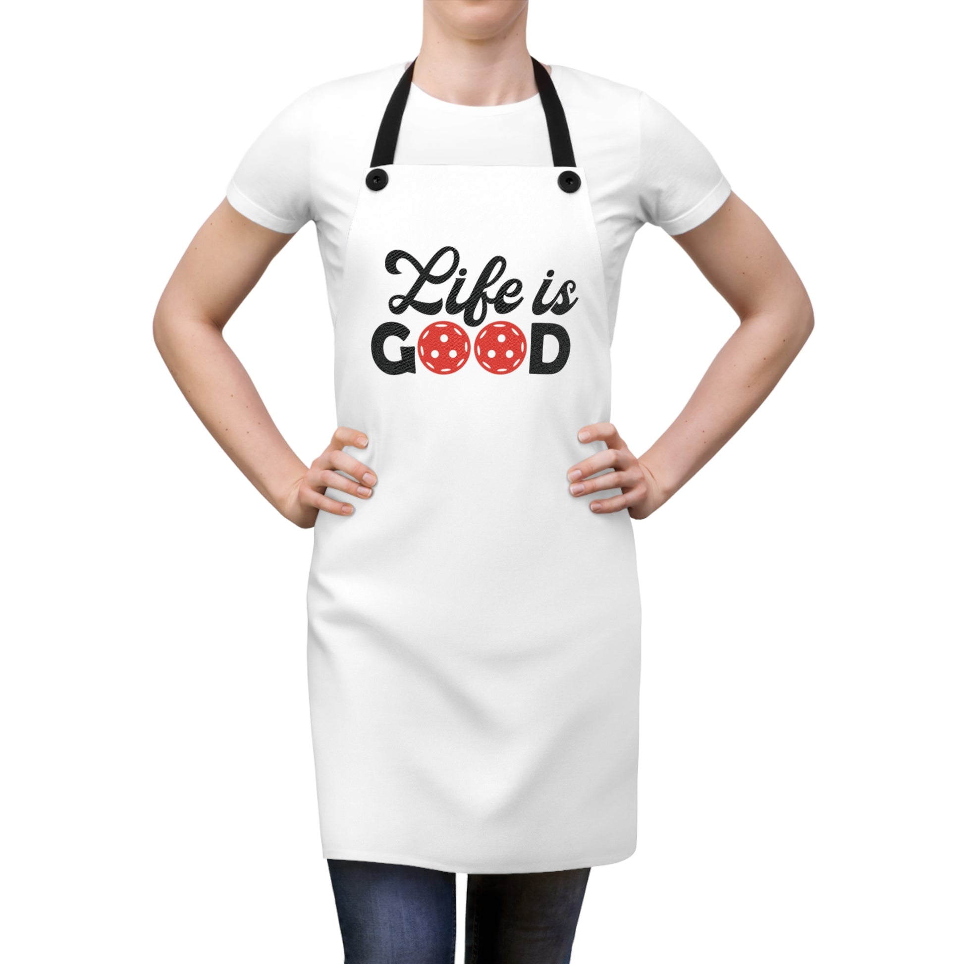 Pickleball Stylish Apron - Life is Good