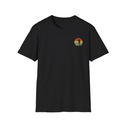Men's Funny Pickleball T-Shirt - Just One More Game I Promise Retro Black