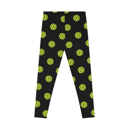 Women's Playful Pickleball Legging - Pickleball Ball