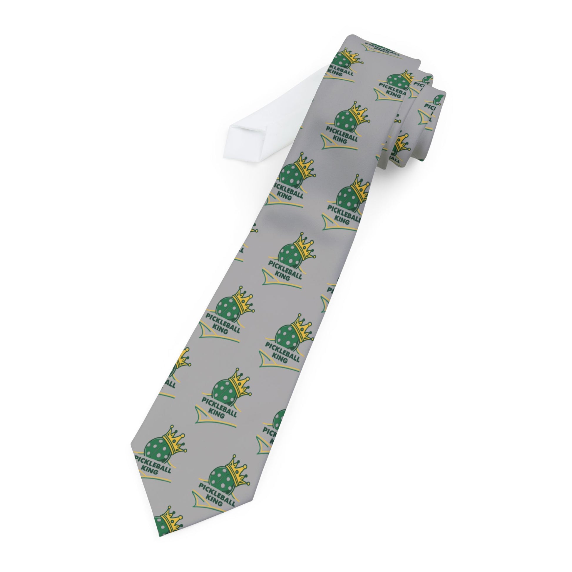 Men's Unique Pickleball Necktie - Pickleball King