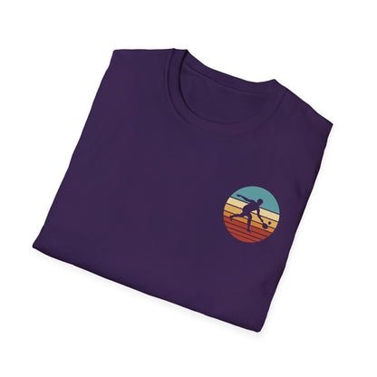 Men's Pickleball T-shirt - World's Okayest Pickleball Player Retro