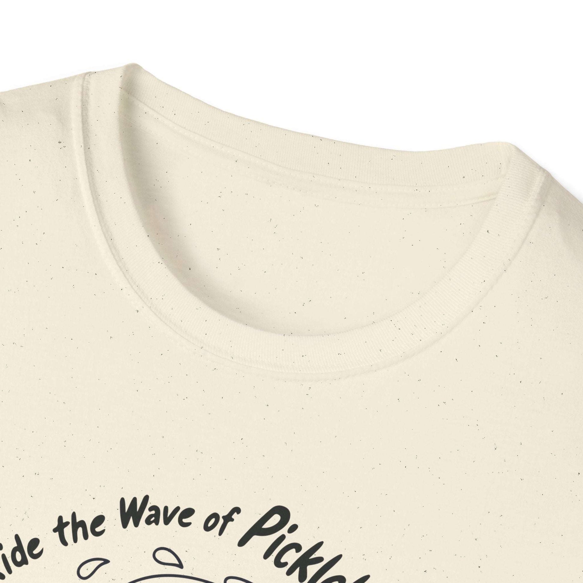 Men's Comfy Pickleball T-shirt - Ride the Wave of Pickleball