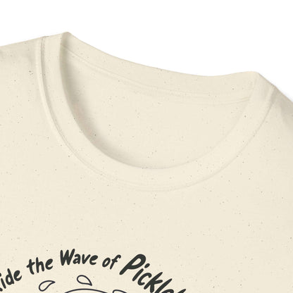 Men's Comfy Pickleball T-shirt - Ride the Wave of Pickleball