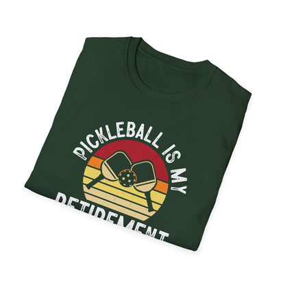 Women's Cool Pickleball T-shirt - Pickleball Is My Retirement Plan