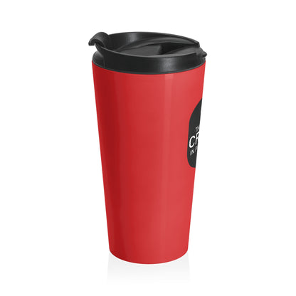 Pickleball Energetic Travel Mug - There's No Crying in Pickleball