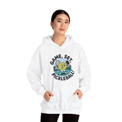 Women's Durable Pickleball Hoodie - Game, Set, Pickleball