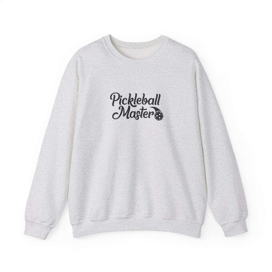 Men's Funny Pickleball Sweatshirt - Pickleball Master Gray