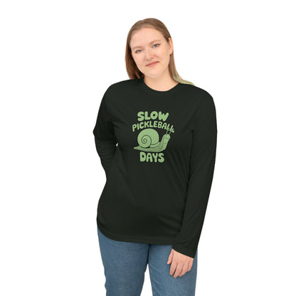 Women's Soft Pickleball Long Sleeves top - Slow Pickleball Days
