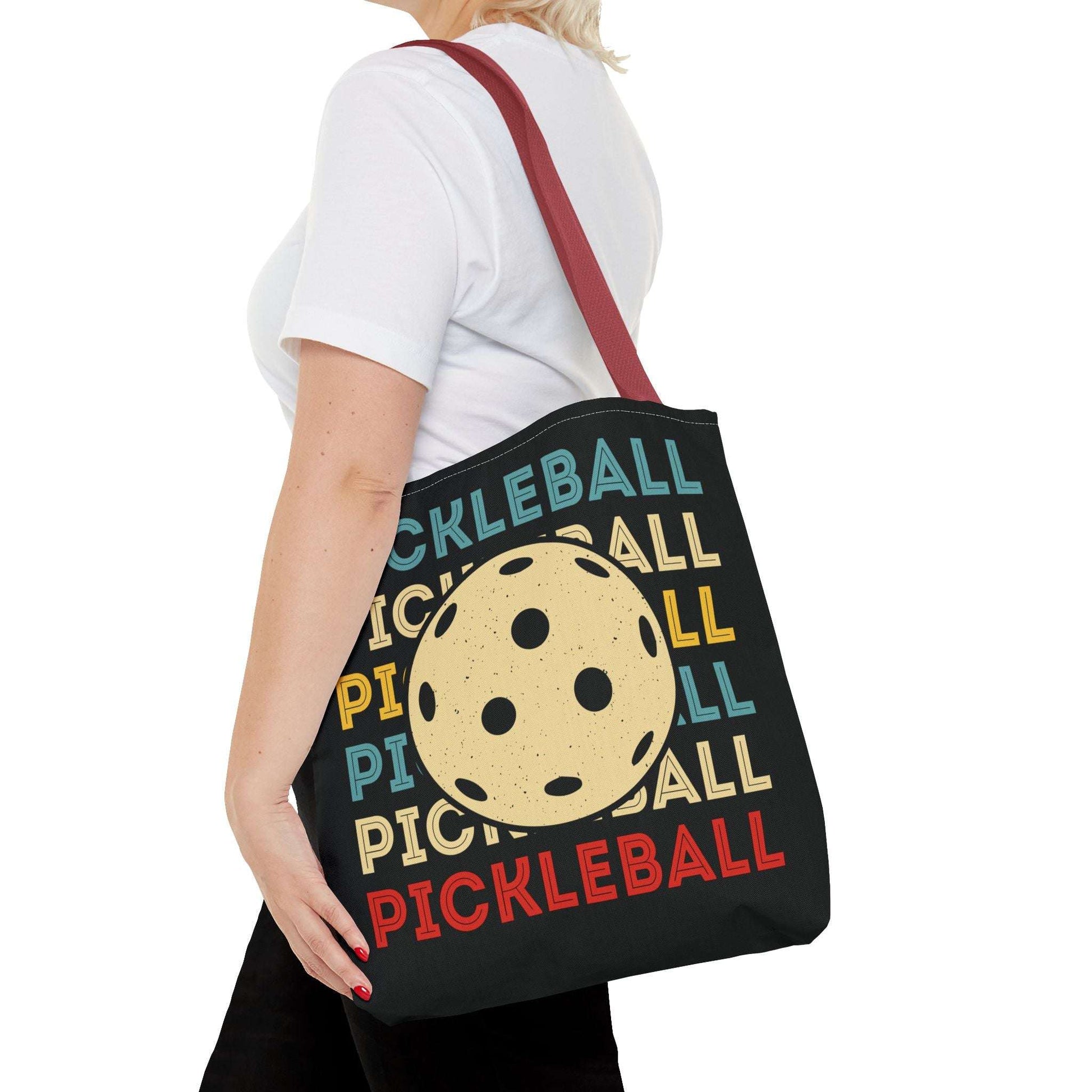 Pickleball Cool Tote Bag - Pickleball and Ball