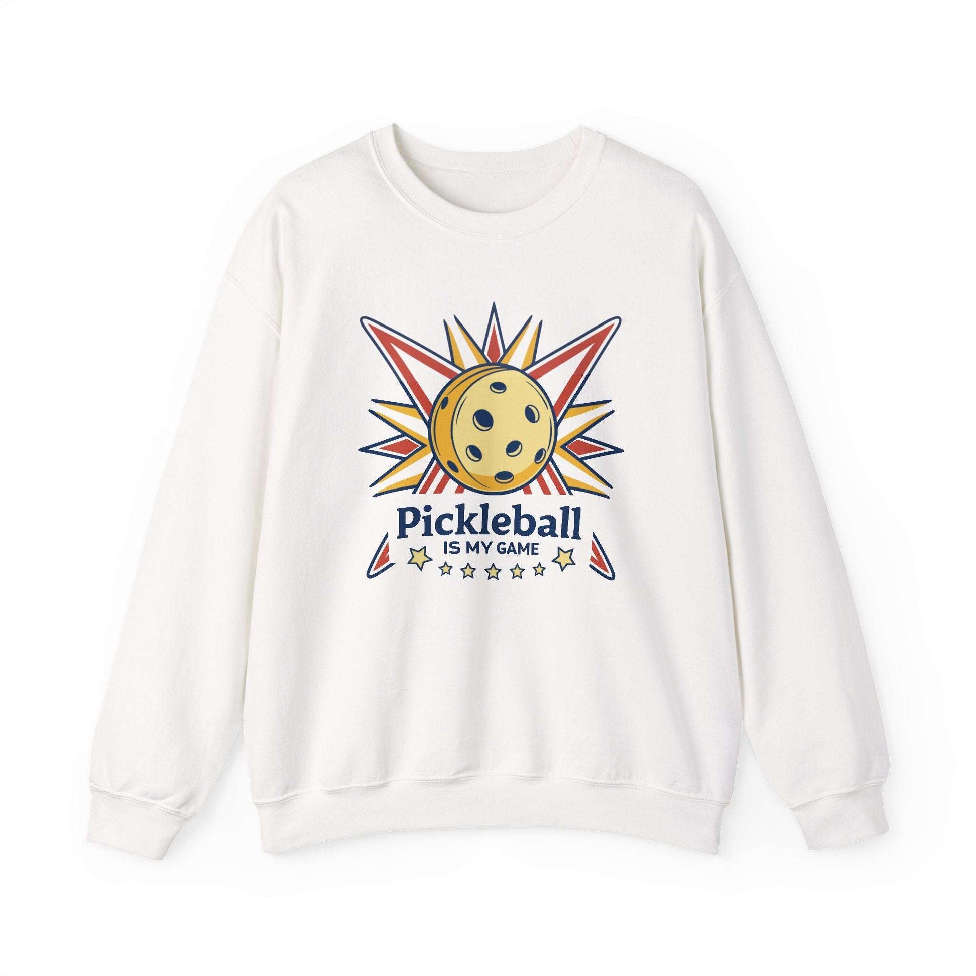 Women's Soft Pickleball Sweatshirt - Pickleball Is My Game White