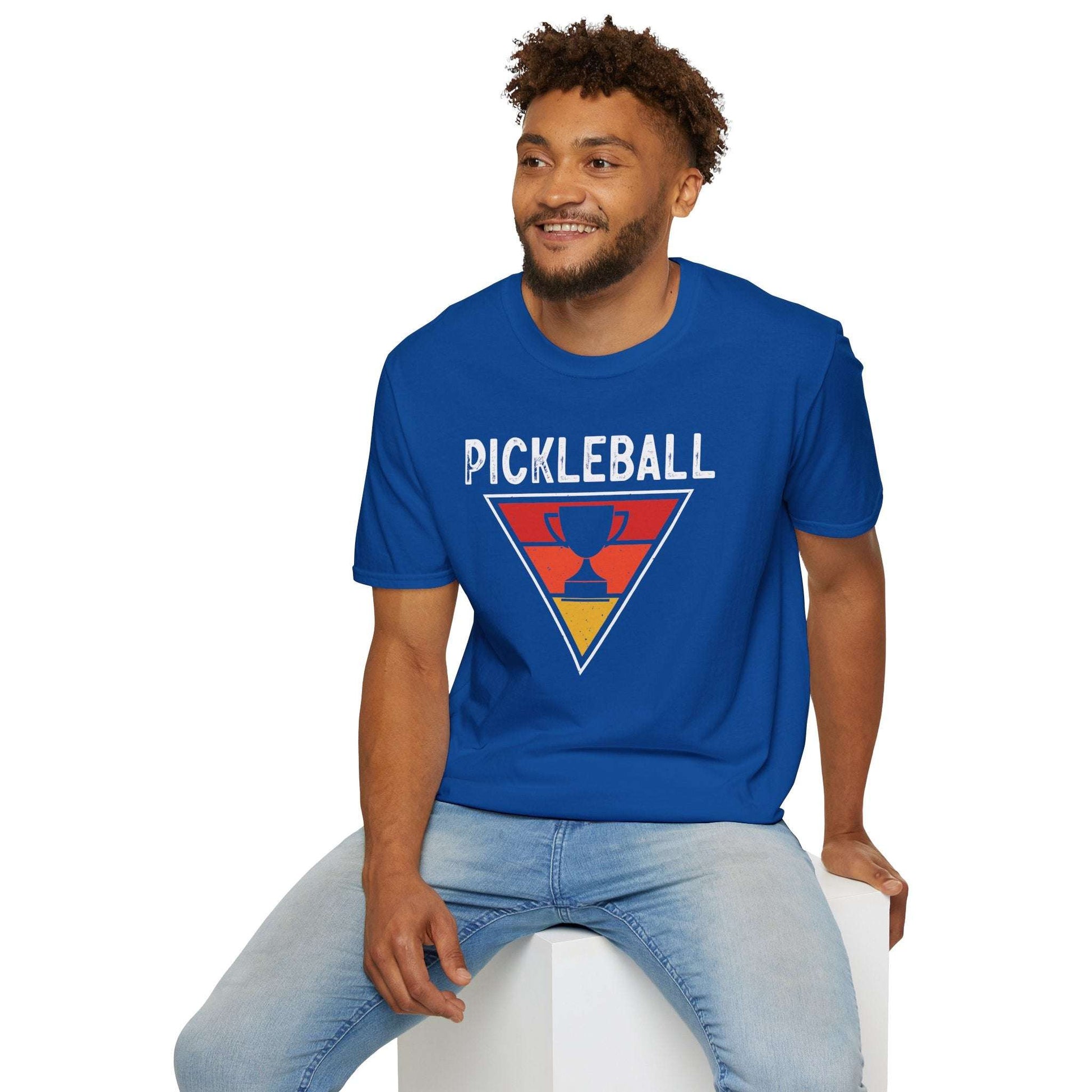 Men's Bold Pickleball T-shirt - Pickleball Trophy
