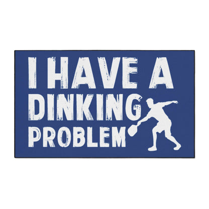 Pickleball Playful Heavy-duty Floor Mat - I Have a Dinking Problem
