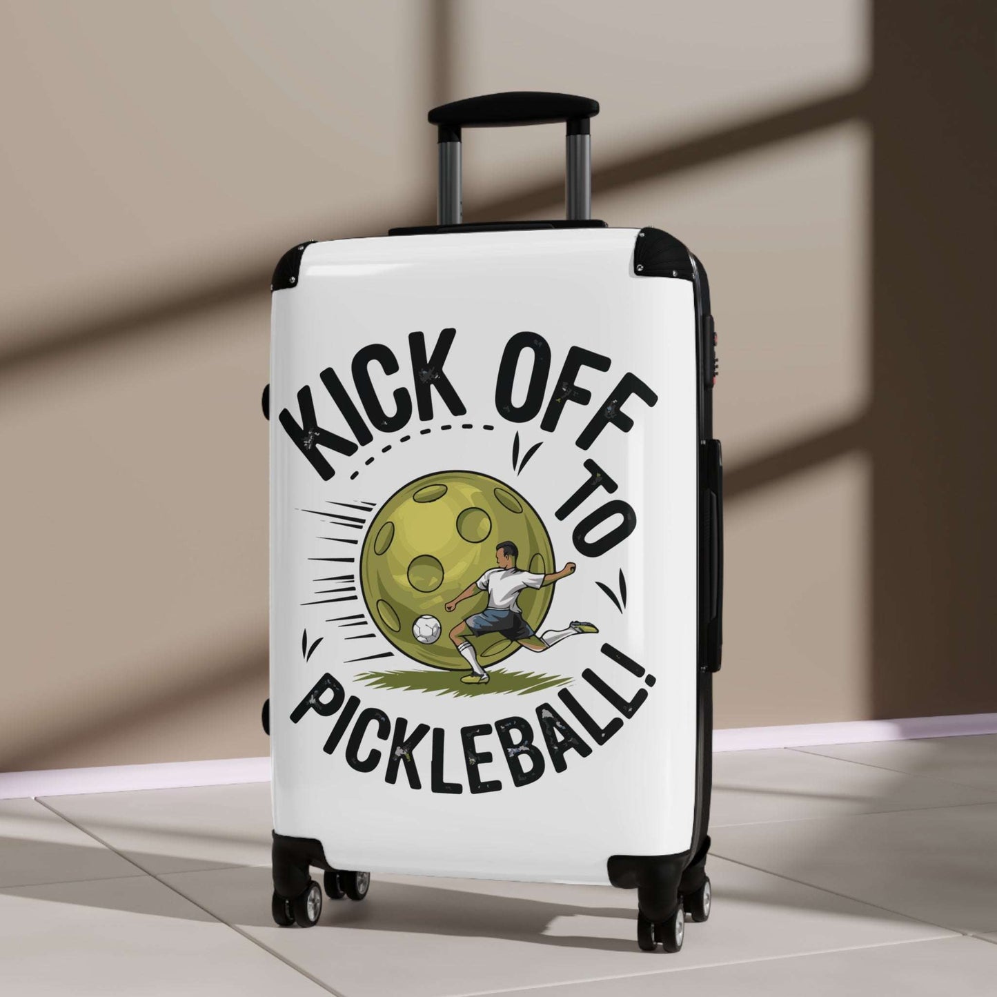 Pickleball Durable Suitcase - Kick Off to Pickleball