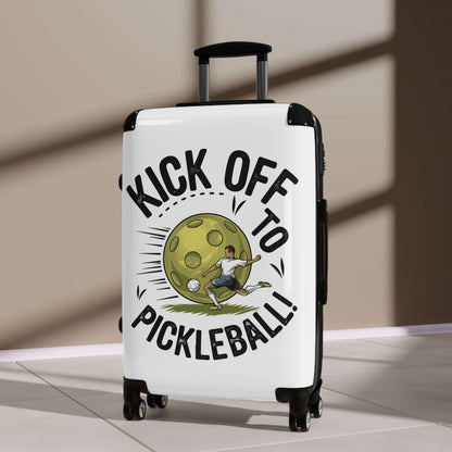 Pickleball Durable Suitcase - Kick Off to Pickleball