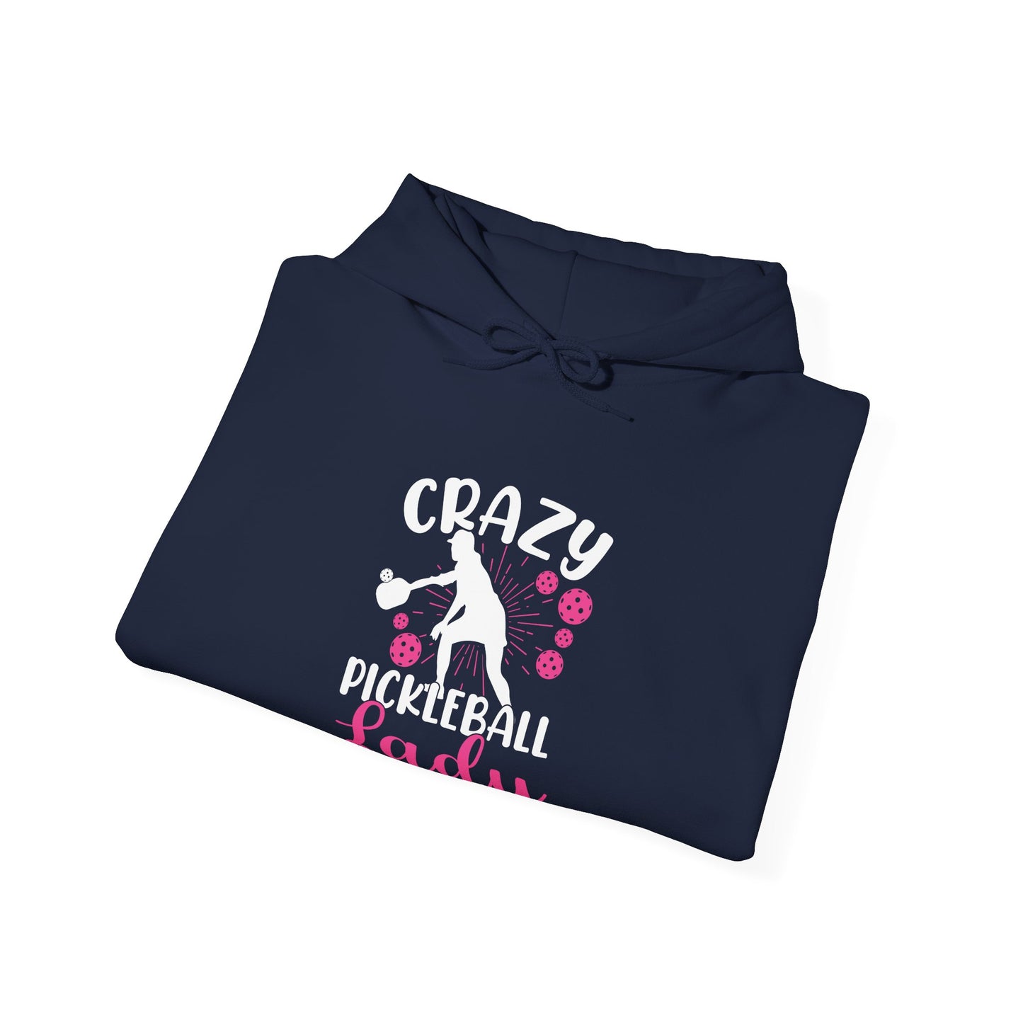 Women's Stylish Pickleball Hoodie - Crazy Pickleball Lady