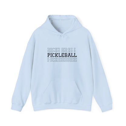 Women's Cool Pickleball Hoodie - Pickleball Repeat Blue