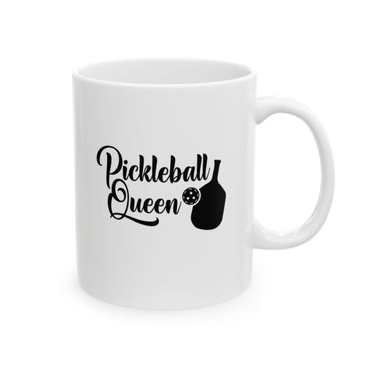 Pickleball Durable Mug - Pickleball Queen White