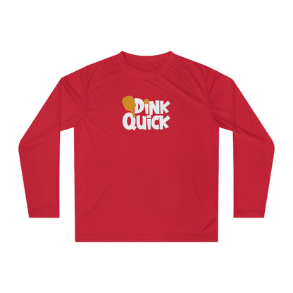 Men's Stylish Pickleball Long Sleeves top - Quick Dink Red