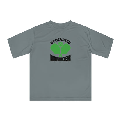 Women's Durable Pickleball T-shirt - Designated Dinker Gray