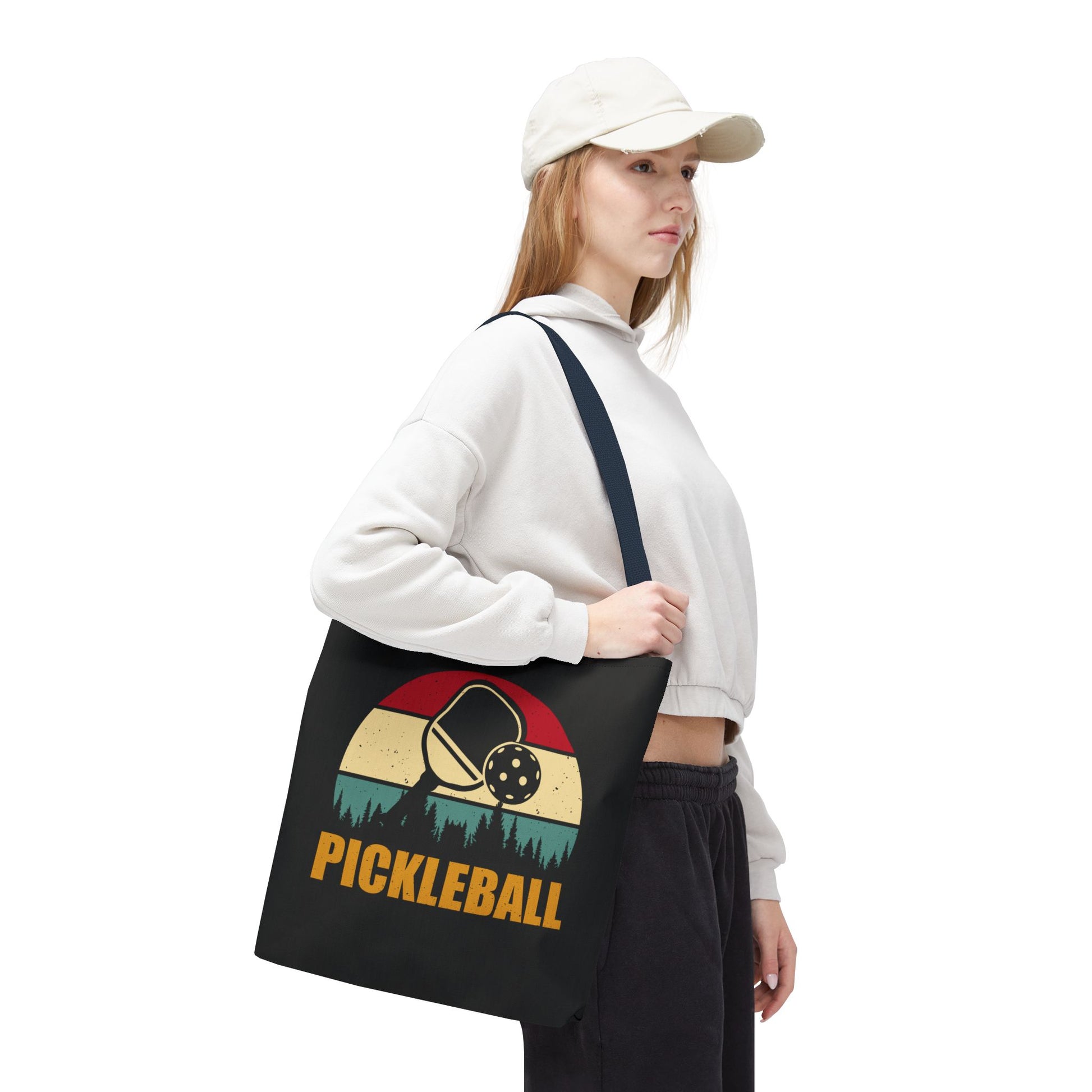 Pickleball Cool Tote Bag - Pickleball Retro