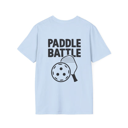 Women's Cute Pickleball T-shirt - Paddle Battle