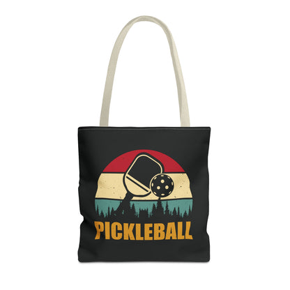 Pickleball Cool Tote Bag - Pickleball Retro Beige