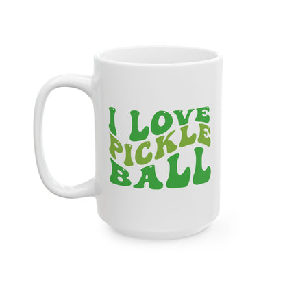 Pickleball Cute Mug - I Love Pickleball