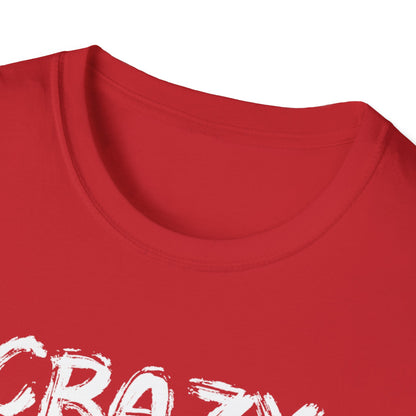 Women's Unique Pickleball T-shirt - Crazy Pickleball Lady