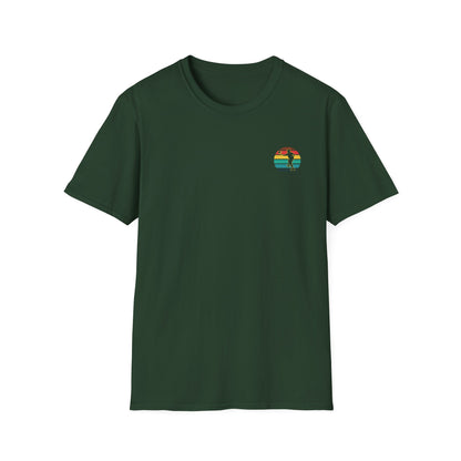 Men's Unique Pickleball T-shirt - Happy People Play Pickleball Green