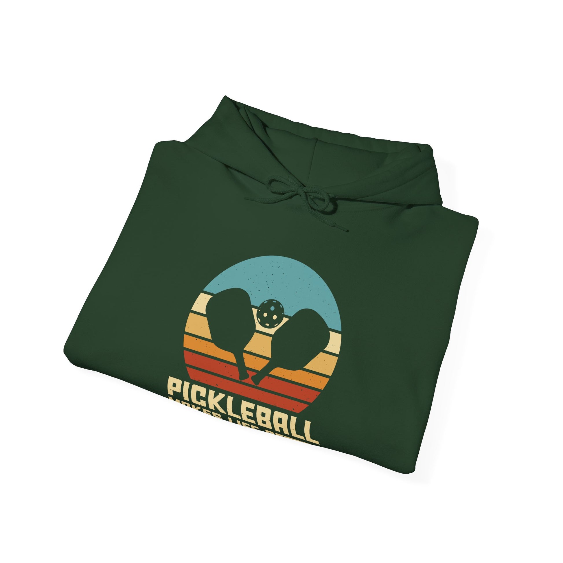 Men's Unique Pickleball Hoodie - Pickleball Make Life Better