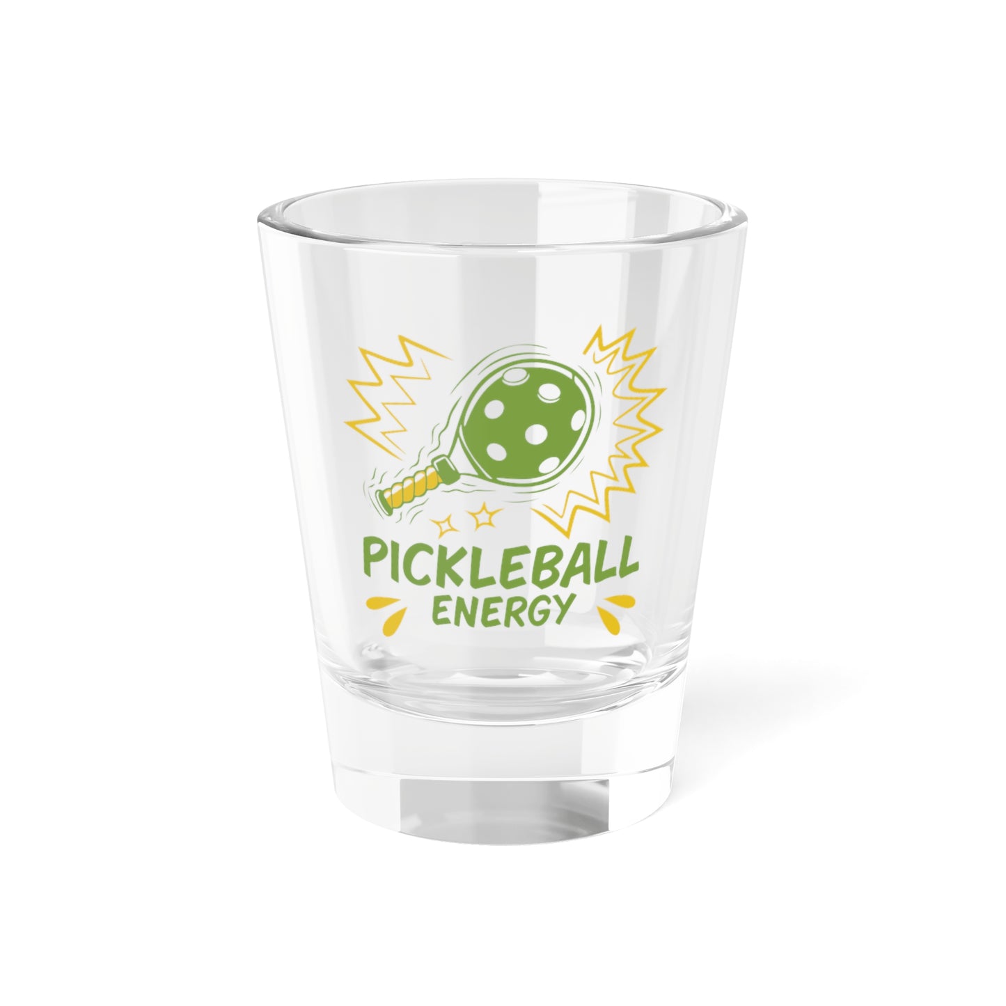 Pickleball Energetic Shot Glass - Pickleball Energy