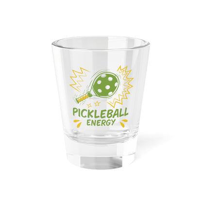 Pickleball Energetic Shot Glass - Pickleball Energy