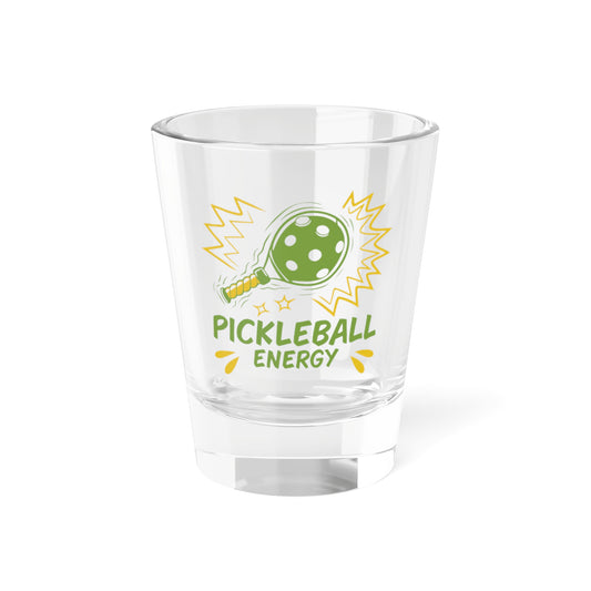 Pickleball Energetic Shot Glass - Pickleball Energy