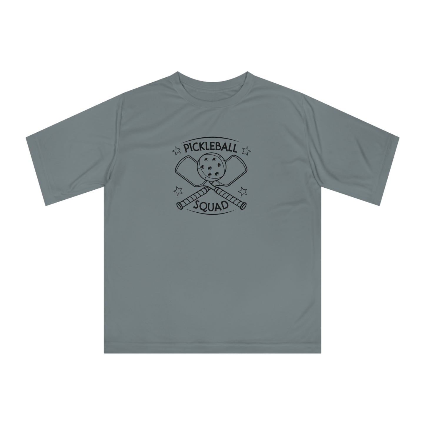 Women's Soft Pickleball T-shirt - Pickleball Squad Grey